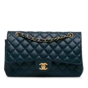 Chanel Vintage Pre-owned Laeder chanel-vskor Blue, Dam