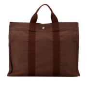 Hermès Vintage Pre-owned Canvas totevskor Brown, Dam