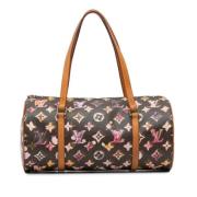 Louis Vuitton Vintage Pre-owned Canvas handvskor Brown, Dam