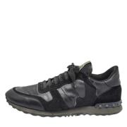 Valentino Vintage Pre-owned Laeder sneakers Black, Herr