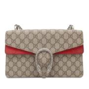 Gucci Vintage Pre-owned Tyg gucci-vskor Beige, Dam