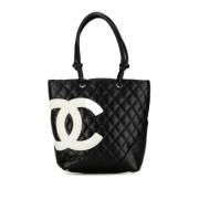 Chanel Vintage Pre-owned Laeder handvskor Black, Dam