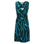 Diane Von Furstenberg Tyg klnningar Blue, Dam