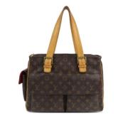 Louis Vuitton Vintage Pre-owned Canvas louis-vuitton-vskor Brown, Dam