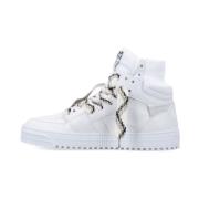 Off White Vita High-Top Sneakers med Pilar White, Herr