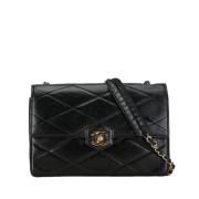 Chanel Vintage Pre-owned Laeder axelremsvskor Black, Dam