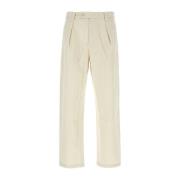 A.p.c. Sand Bomullsbyxor Beige, Herr