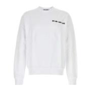 Dsquared2 Vit bomulls sweatshirt White, Herr