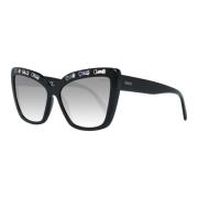 Emilio Pucci Svarta Cat Eye Solglasögon Black, Dam