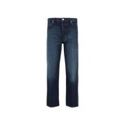 Emporio Armani Klassiska Denim 5-Fickbyxor Blue, Herr