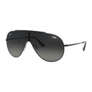 Ray-Ban Wings RB 3597 Solglasögon Svart/Grå Skugga Black, Unisex