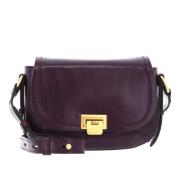 The Bridge Snygg Crossbody Väska Purple, Dam