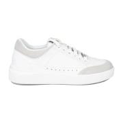 Geox Casual Sneakers med Snörning White, Dam