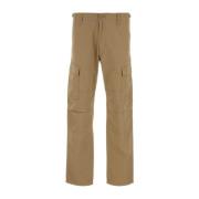 Carhartt Wip Bomull Aviation Pant Beige, Herr