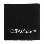 Off White Halsduk med broderad logotyp Black, Herr