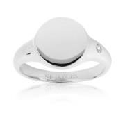 Sif Jakobs Jewellery Follina Plain Liten Ring Gray, Dam