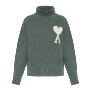 Ami Paris Turtlenecks Green, Dam