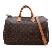 Louis Vuitton Vintage Pre-owned Canvas louis-vuitton-vskor Brown, Dam