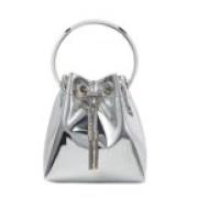 Jimmy Choo Stiliga Silverväskor Gray, Dam