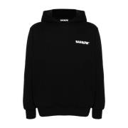 Barrow Svart Hoodie F4Bwuahs151 Black, Herr