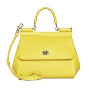 Dolce & Gabbana Stiliga Sicily Väskor Kollektion Yellow, Dam