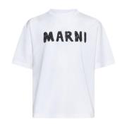 Marni Snygga T-shirts och Polos White, Herr