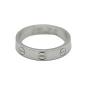 Cartier Vintage Pre-owned Vitt guld ringar Gray, Dam