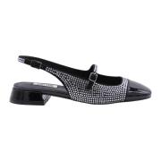 Bibi Lou Viper Slingback Skor Black, Dam