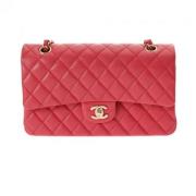 Chanel Vintage Pre-owned Laeder axelremsvskor Pink, Dam