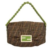 Fendi Vintage Pre-owned Canvas fendi-vskor Brown, Dam