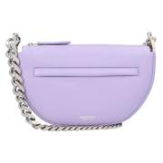 Burberry Laeder axelremsvskor Purple, Dam