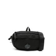 C.p. Company Svart Nylon B Crossbody Väska Black, Herr