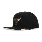 Mitchell & Ness Chicago Bulls NBA Snapback Keps Svart/Guld Black, Herr