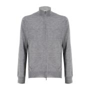 Mauro Ottaviani Zip Sweater Gray, Herr