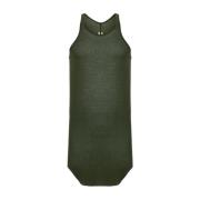 Rick Owens Rib Tank Forest T-Shirts Green, Herr