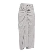 Dries Van Noten Midi Kjol 813 Gray, Dam