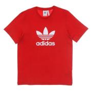 Adidas Trefoil Logo Herr T-shirt Scarlet/Vit Red, Herr