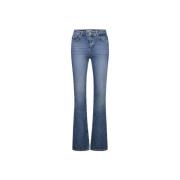 Fabienne Chapot Flare Ben Denim Byxor Blue, Dam