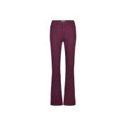 FABIENNE CHAPOT Flare Denim Byxor Purple, Dam