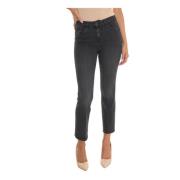 Liu Jo Klassiska Denim Jeans för vardagsbruk Black, Dam