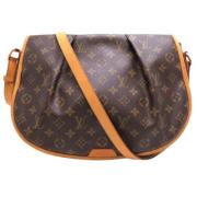 Louis Vuitton Vintage Pre-owned Canvas louis-vuitton-vskor Brown, Dam