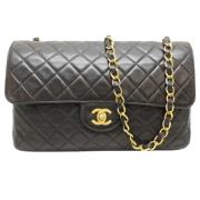 Chanel Vintage Pre-owned Laeder chanel-vskor Black, Dam