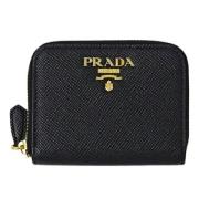 Prada Vintage Pre-owned Laeder plnbcker Black, Dam