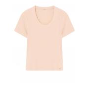 Gustav Kortärmad T-shirt Pink, Dam