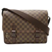 Louis Vuitton Vintage Pre-owned Canvas louis-vuitton-vskor Brown, Dam