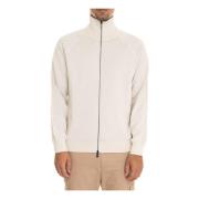 Boss Dubbel Dragkedja Sweatshirt Beige, Herr