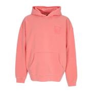 Obey Ikonisk Pigment Eyes Lättvikts Hoodie Pink, Herr