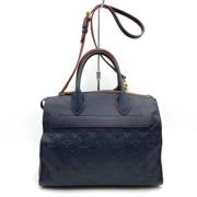 Louis Vuitton Vintage Pre-owned Laeder louis-vuitton-vskor Blue, Dam