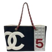 Chanel Vintage Pre-owned Canvas totevskor Multicolor, Dam