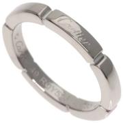 Cartier Vintage Pre-owned Vitt guld ringar Gray, Dam